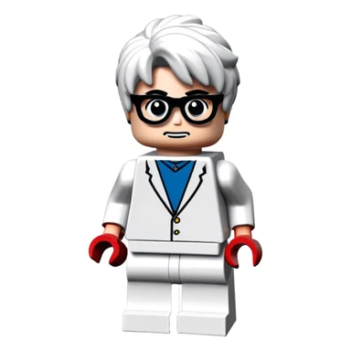 satoru gojo en lego sticker
