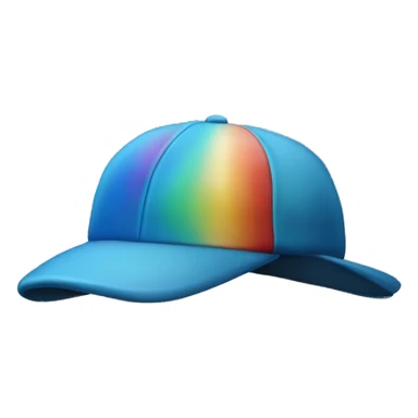 Une licorne avec une casquette à l’envers  sticker