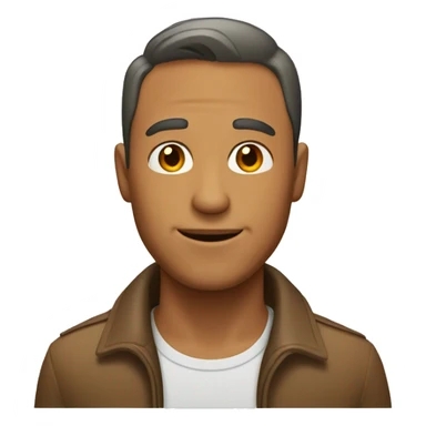 tan man named brian access card sticker