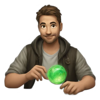 programmers playing magic the gathering sticker