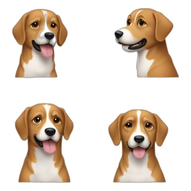 Chien et personne handicapée sticker