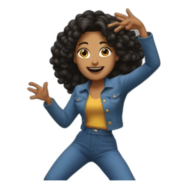 elaine dance sticker