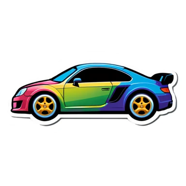 Carro sticker