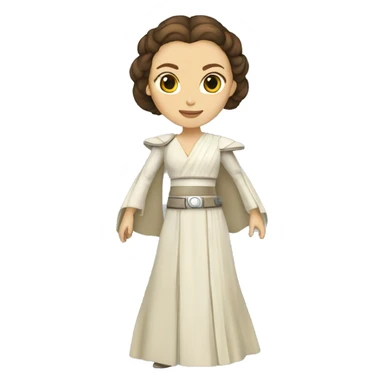star wars padme sticker