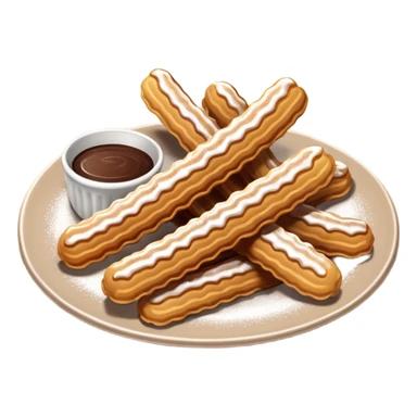 chocolate con churros sticker