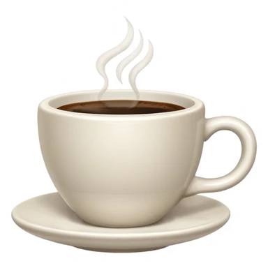 tazzina di caffè, isolated on white background sticker