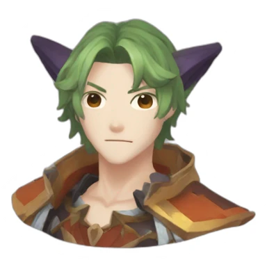 Klee form genshin impact sticker