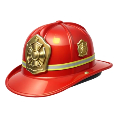 fireman hat sticker