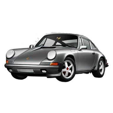 Porsche logo sticker