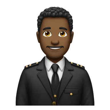 moreno baixinho de cabelo preto e com cavanhaque de olhos pretos de jaqueta preta segurando uma bandeira sticker