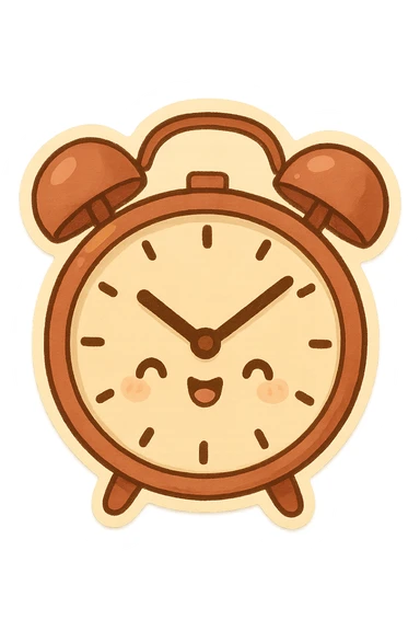clock sticker