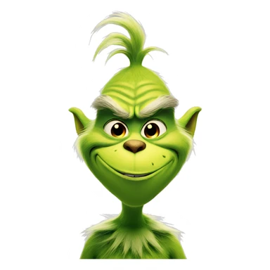 grinch smiling sticker