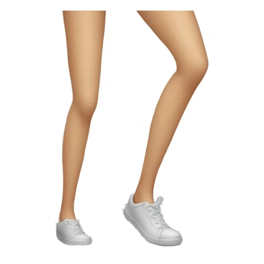 Walking legs sticker