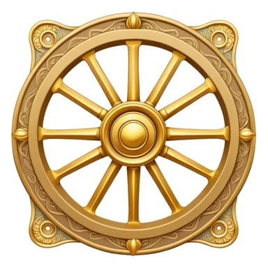 Wheel Tarot Card sticker