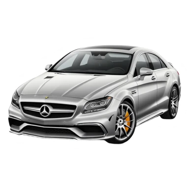 cls63s 2016 in light silver sticker