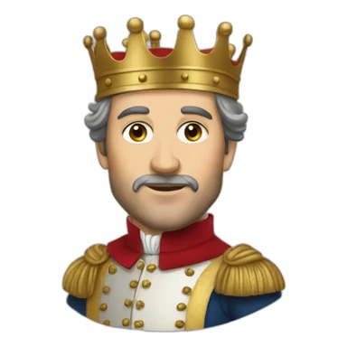 Louis 16 french king sticker