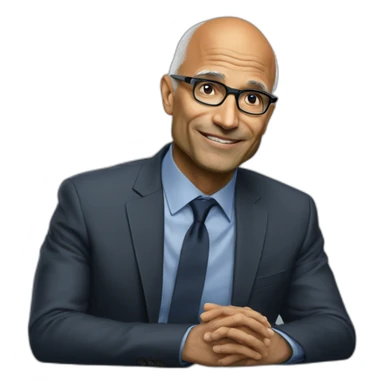 Satya nadella sticker