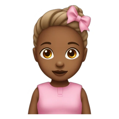 Bébé fille sticker