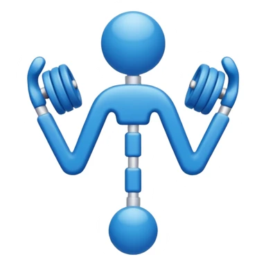 símbolo oficial da fisioterapia sticker