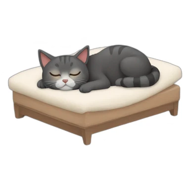 Gato dormido sticker