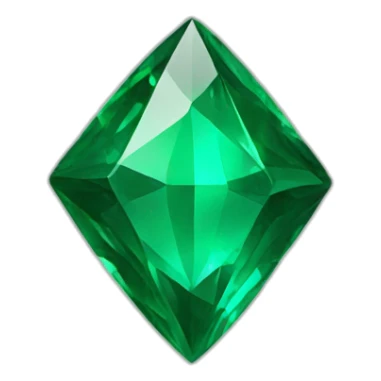 Emerald gem sticker
