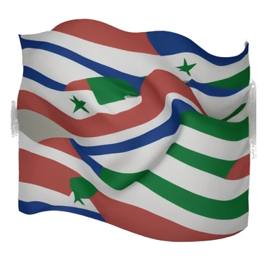 Kashmiri flag sticker