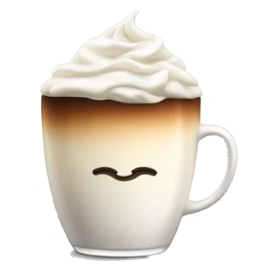 Coffee with Whipped cream  sticker