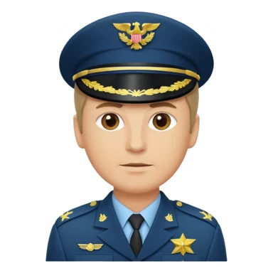 Quiero un señor uniformado de soldado  sticker