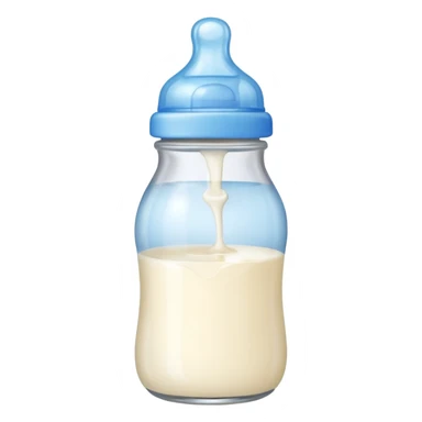 baby bottle  sticker