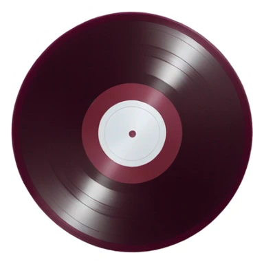 burgundy 💿 sticker