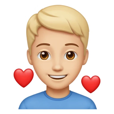 Smiling face with heart-eyes sticker