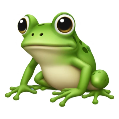 Little frog  sticker