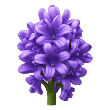 Purple Hyacinth sticker