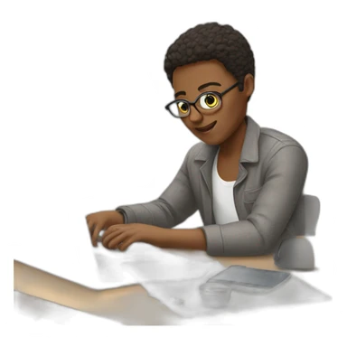 work from home sticker