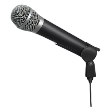 falling microphone meme sticker