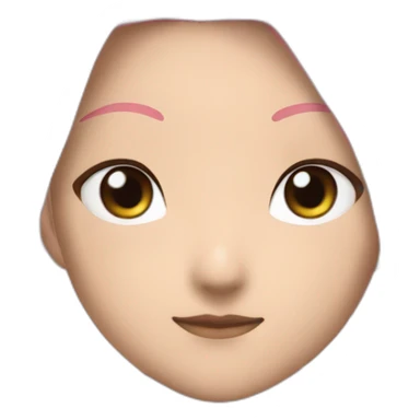 Sakura haruno avec yeux verts sticker
