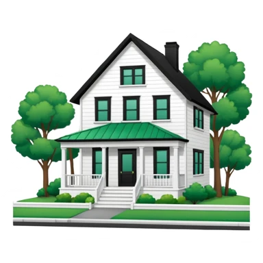 4d house w for sale sign sticker