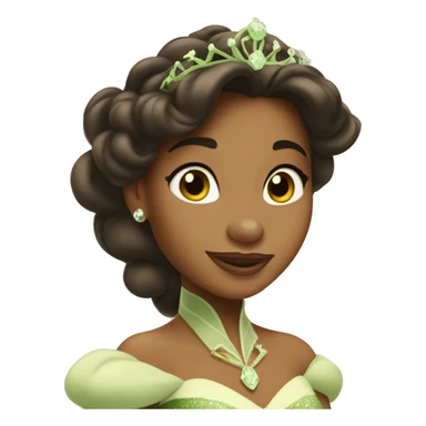 princess tiana  sticker
