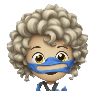 blue razz sticker