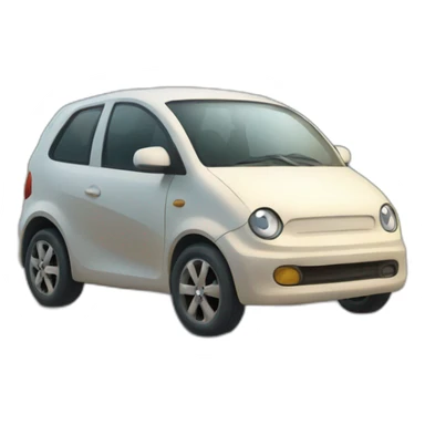 hibou sur une voiture sticker