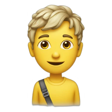 weever with yelow card sticker