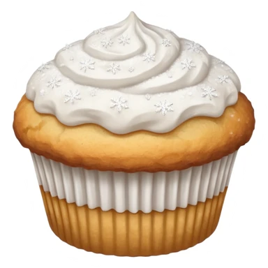 white muffin sticker