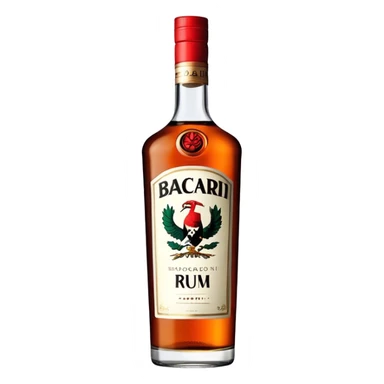 Bacardi sticker