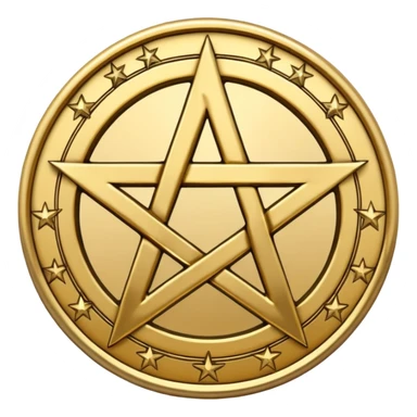 Pentacle sticker