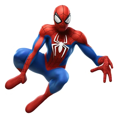 Spider-Man playing basketball  sticker