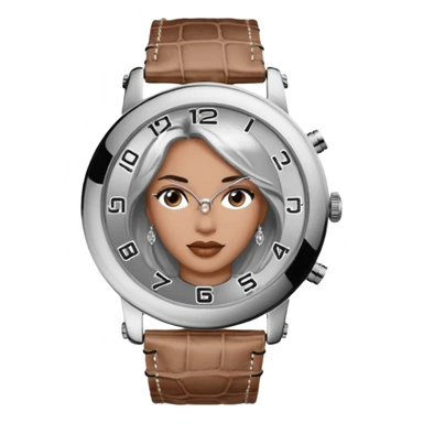 Womens realistic guess brand watch sticker