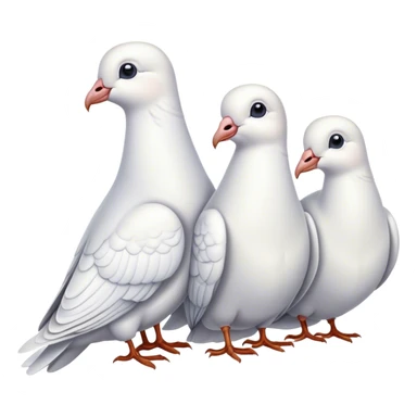 three turtledoves sticker