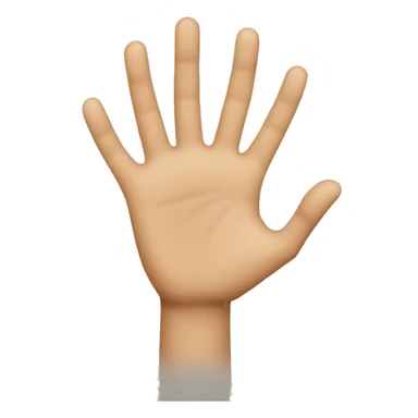 bringing hand sticker