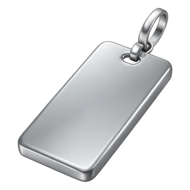 silver bar, silver tag sticker