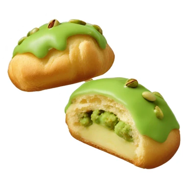 pistachio Choux au craquelin  sticker